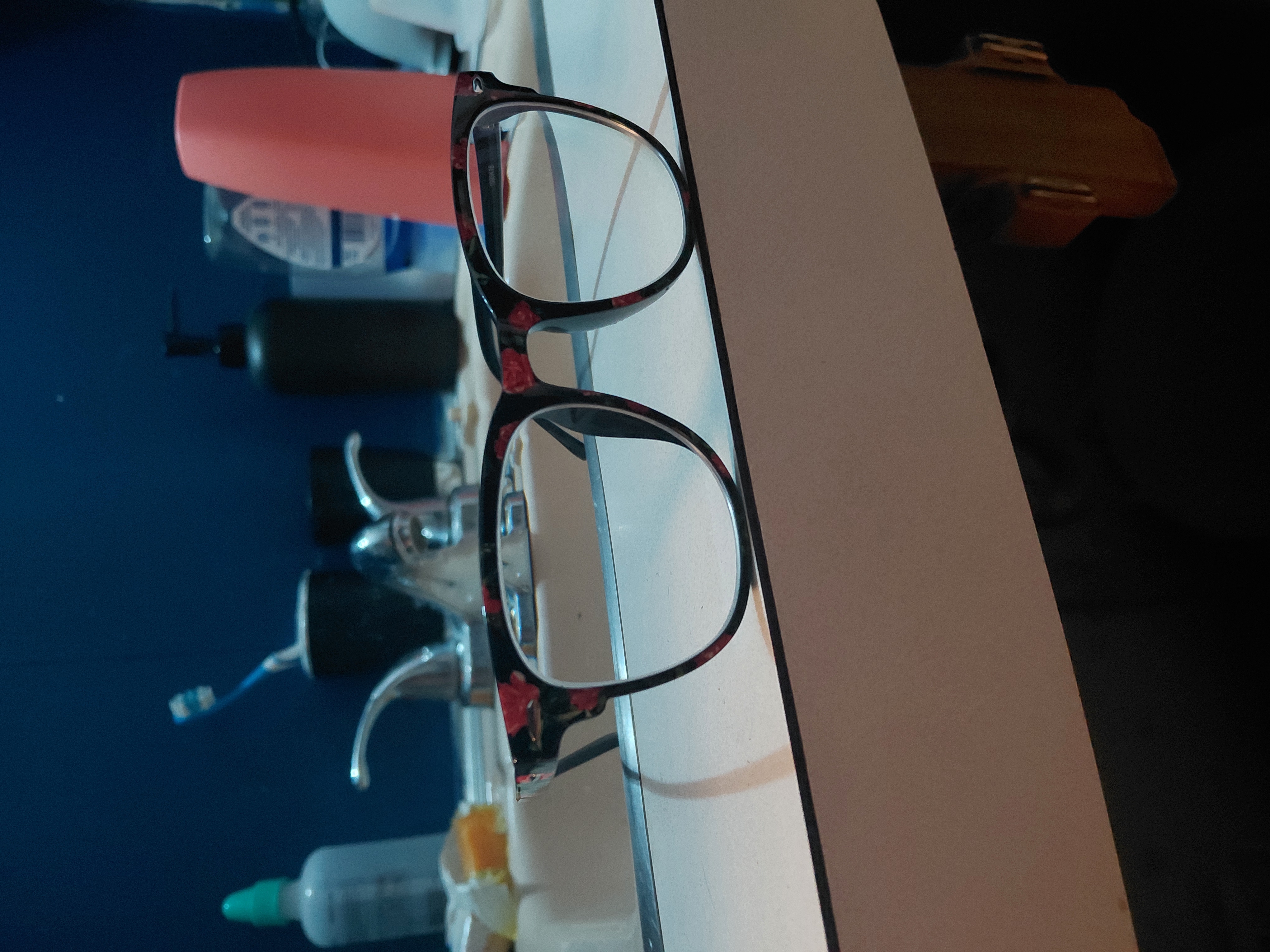 Blossom Square Prescription Glasses - Purple Galaxy | Payne Glasses